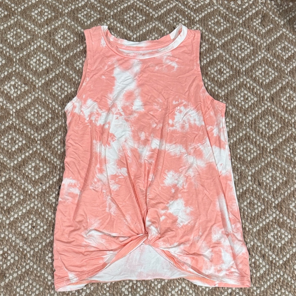 Bixby Normad Tie-Dye Sleeveless Top - Pink     Girls Size - M (8-10)